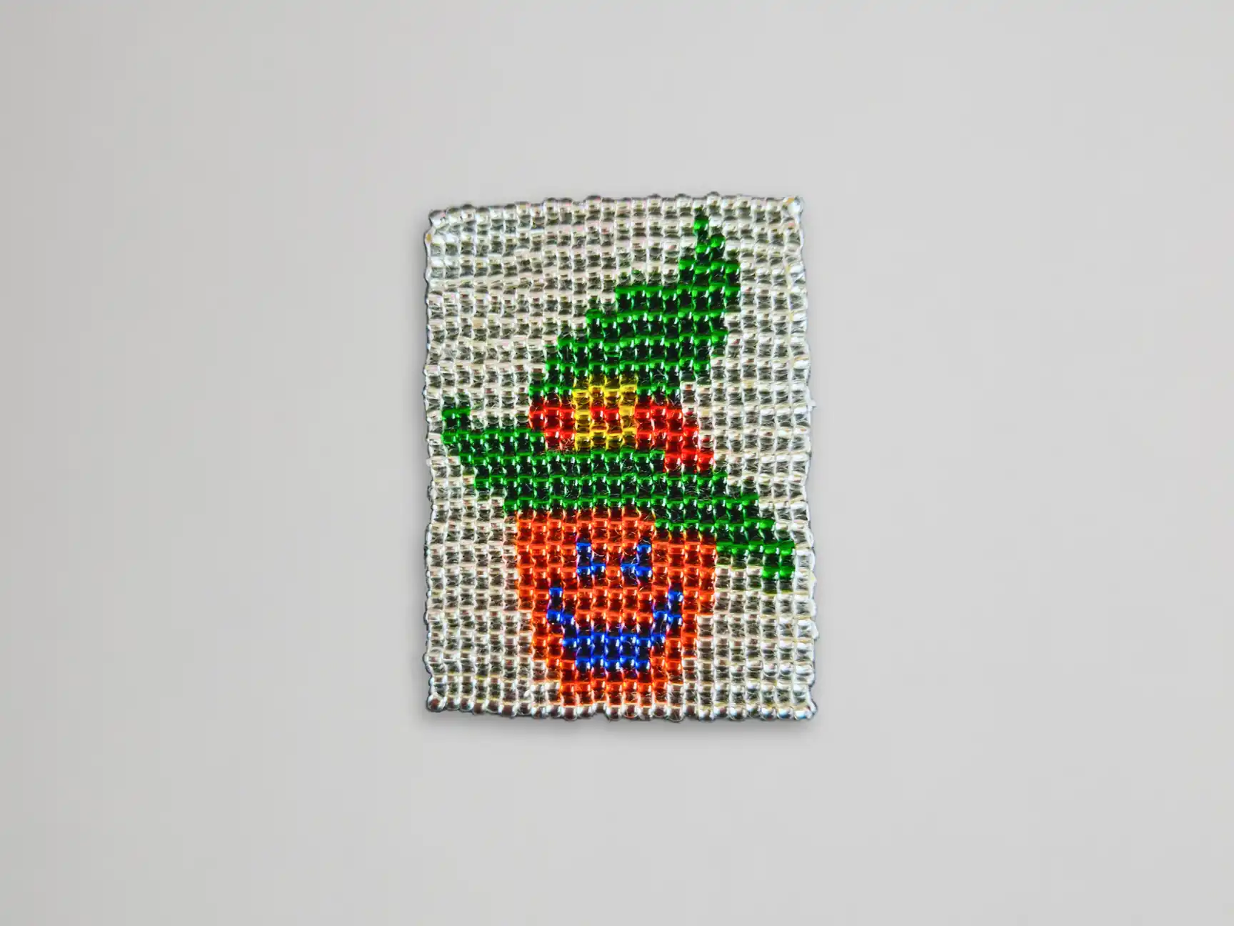 Le Petit Potiron Chapeauté – création artisanale en perles de rocaille pour Halloween