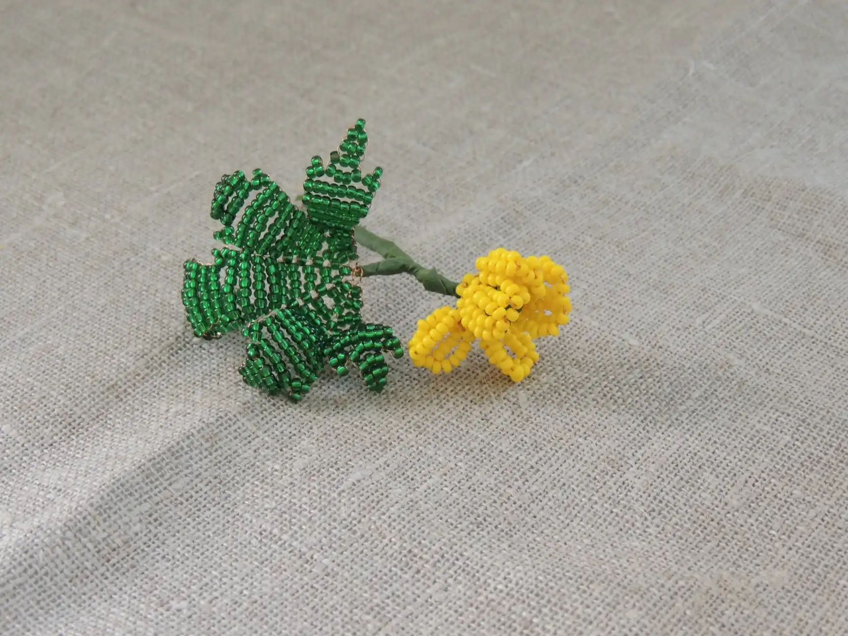 Bracelet Frange Bleu – perles bleues